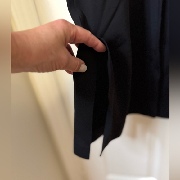 Athleta Black Wide-Leg Split-Hem Pants - Picture 2 of 8